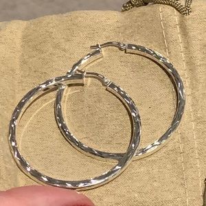 Sterling Silver hoop earrings